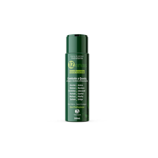 Hidratante 12 Ervas Tonificante - 300ml - Trihair Cosméticos