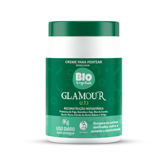 Creme Para Pentear Glamour UTI - Biovegetais -  1kg