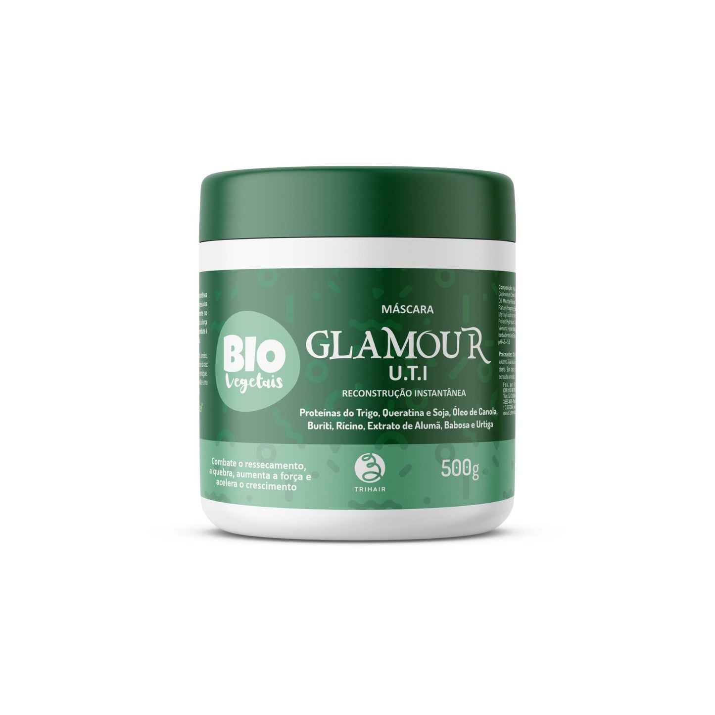 Máscara Biovegetais UTI Glamour - 500g