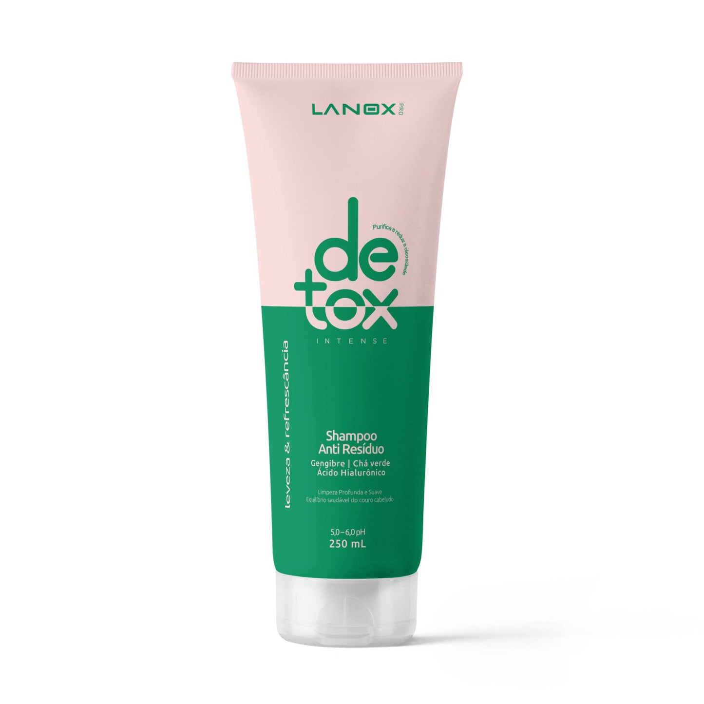 Shampoo Detox Intense Lanox: Purificação Profunda e Revitalização Capilar